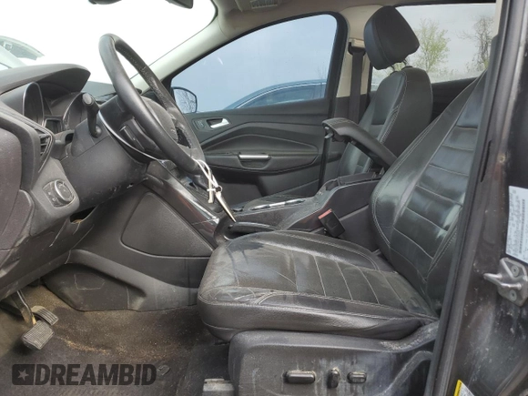2016 Ford Escape Titanium with VIN 1FMCU0JX6GUA97930, listed as a Copart auction lot 47872654 with 59,834 mi miles and Salvage Title. Bid and sale history available at carsss.com. Image 7.