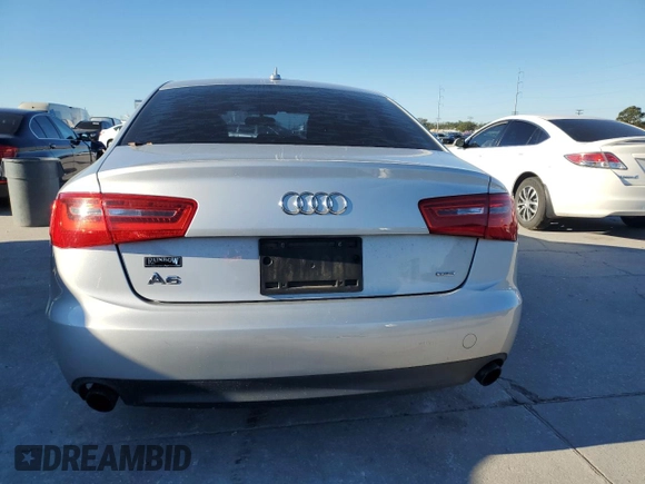 2015 Audi A6 2.0T Premium with VIN WAUFFAFCXFN036576, listed as a Copart auction lot 80262504 with 125,184 mi miles and Clean Title. Bid and sale history available at carsss.com. Image 6.