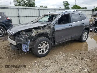 2018 Jeep Cherokee Latitude Plus with VIN 1C4PJMLX1JD576315, listed as a Copart auction lot 63423085 with 170,477 mi miles and Clean title. Bid and sale history available at DreamBid. Image 1.