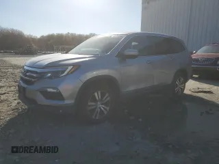 2016 Honda Pilot EX-L with VIN 5FNYF6H56GB049719, listed as a Copart auction lot 53722315 with 89,019 mi miles and Salvage Title. Bid and sale history available at carsss.com. Image 1.