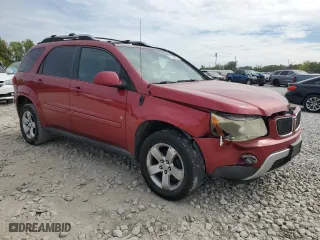 2006 Pontiac Torrent with VIN 2CKDL63F166038177, listed as a Copart auction lot 71806504 with 122,895 mi miles and Salvage Title. Bid and sale history available at carsss.com. Image 4.