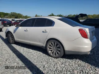 2012 Lincoln MKS with VIN 1LNHL9DR1CG805164, listed as a Copart auction lot 48375595 with 104,246 mi miles and Salvage Title. Bid and sale history available at carsss.com. Image 2.