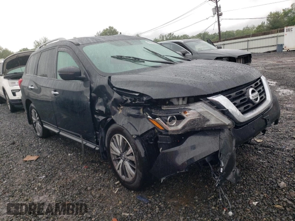 2020 Nissan Pathfinder S with VIN 5N1DR2AM1LC643797, listed as a Copart auction lot 57568435 with 99,852 mi miles and Salvage title. Bid and sale history available at DreamBid. Image 4.