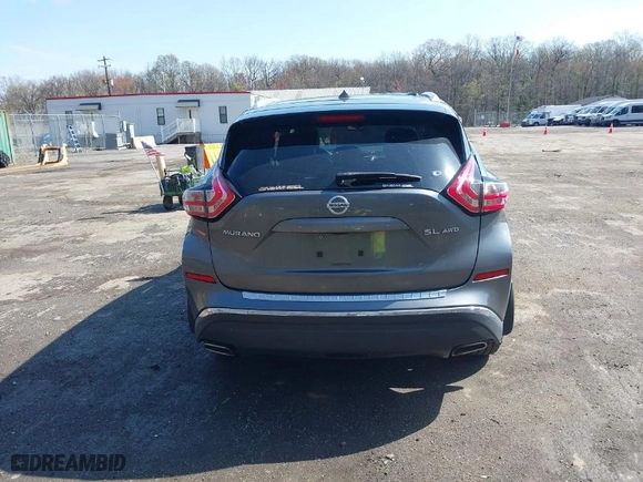 2015 Nissan Murano Platinum with VIN 5N1AZ2MH0FN217772, listed as a IAAI auction lot 41918231 with 168,952 mi miles. Bid and sale history available at carsss.com. Image 15.