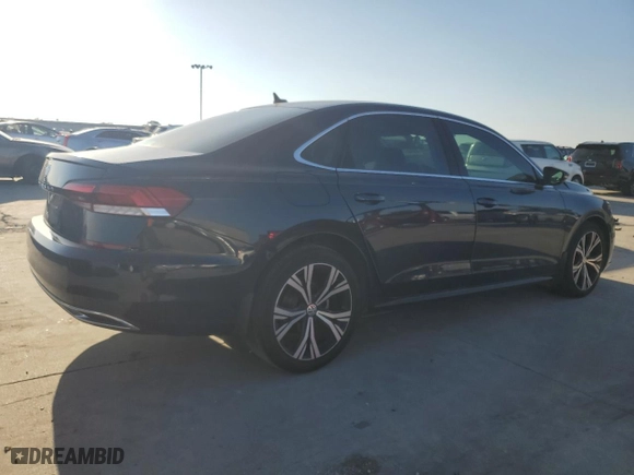 2020 Volkswagen Passat 2.0T SEL with VIN 1VWCA7A34LC019873, listed as a Copart auction lot 45581705 with 36,257 mi miles and Salvage Title. Bid and sale history available at carsss.com. Image 3.