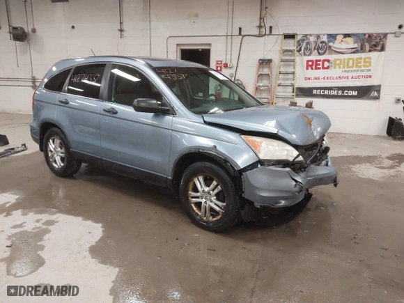 2010 Honda CR-V EX with VIN 5J6RE4H55AL070202, listed as a IAAI auction lot 41274337 with 219,063 mi miles. Bid and sale history available at carsss.com. Image 1.