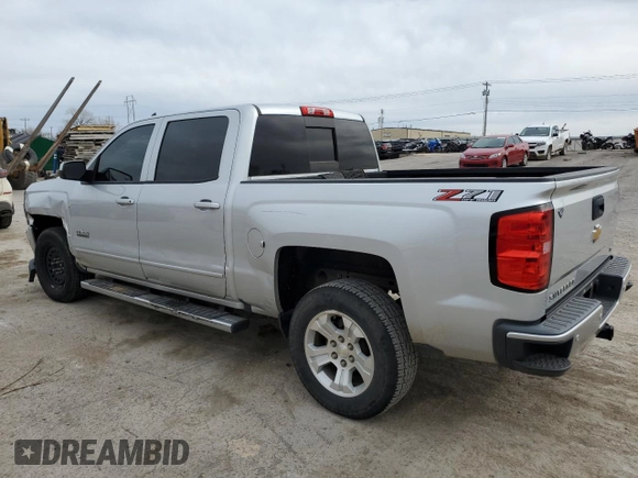 2018 Chevrolet Silverado 1500 LT with VIN 3GCUKREC9JG272028, listed as a Copart auction lot 47467325 with 108,505 mi miles and Salvage Title. Bid and sale history available at carsss.com. Image 2.