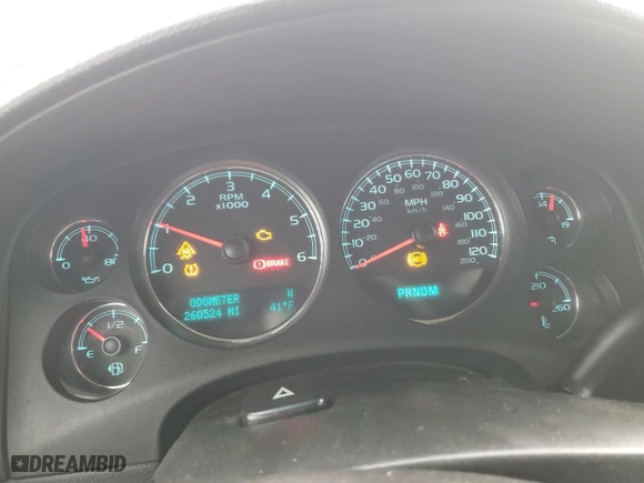 2010 Chevrolet Suburban LT with VIN 1GNUKJE35AR228861, listed as a Copart auction lot 44227355 with 260,524 mi miles and Salvage Title. Bid and sale history available at carsss.com. Image 9.
