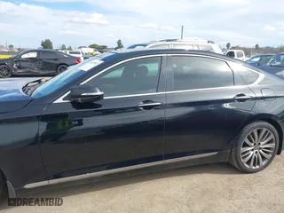 2015 Hyundai Genesis 5.0L with VIN KMHGN4JF7FU024366, listed as a IAAI auction lot 41657517 with 182,251 mi miles. Bid and sale history available at carsss.com. Image 14.