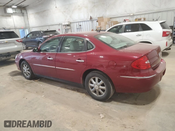 2009 Buick LaCrosse CX with VIN 2G4WC582X91213328, listed as a Copart auction lot 48636535 with 190,457 mi miles and Clean Title. Bid and sale history available at carsss.com. Image 2.