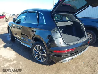 2022 Audi Q5 S line Premium Plus with VIN WA1EAAFY7N2108014, listed as a IAAI auction lot 41471071 with 13,717 mi miles. Bid and sale history available at carsss.com. Image 3.