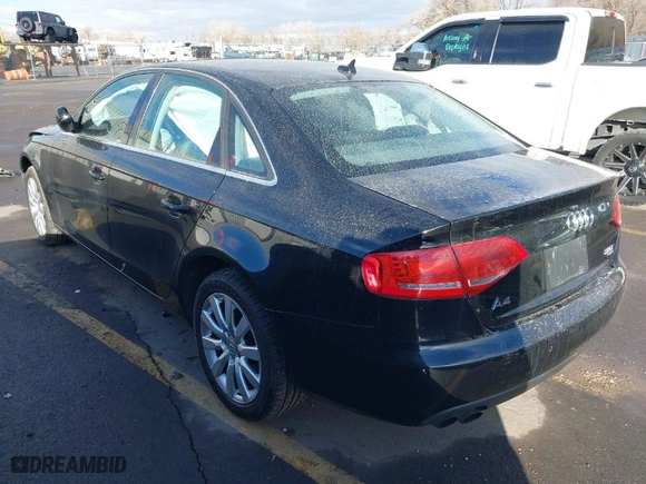 2010 Audi A4 2.0T Premium Plus with VIN WAUFFAFL8AN052025, listed as a IAAI auction lot 41108711 with 1 mi miles. Bid and sale history available at carsss.com. Image 3.
