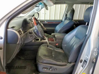 2014 Lexus GX 460 with VIN JTJBM7FXXE5069179, listed as a Copart auction lot 61055175 with 222,692 mi miles and Salvage title. Bid and sale history available at DreamBid. Image 7.
