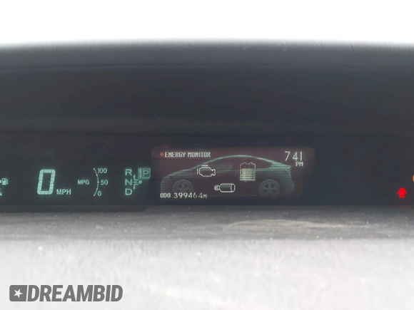 2012 Toyota Prius One with VIN JTDKN3DU5C5449903, listed as a IAAI auction lot 42070487 with 399,464 mi miles. Bid and sale history available at carsss.com. Image 7.