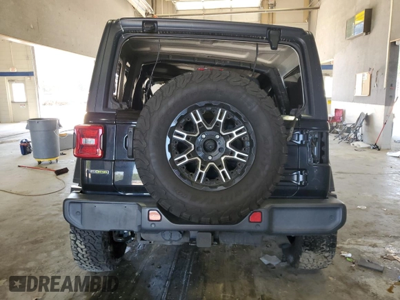 2021 Jeep Wrangler Unlimited Willys with VIN 1C4HJXDM3MW547787, listed as a Copart auction lot 55132965 with Not provided miles and Salvage title. Bid and sale history available at DreamBid. Image 6.