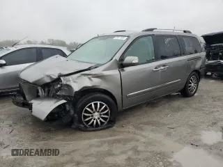 2012 Kia Sedona EX with VIN KNDMH4C70C6427156, listed as a Copart auction lot 50417654 with 121,012 mi miles and Salvage Title. Bid and sale history available at carsss.com. Image 1.
