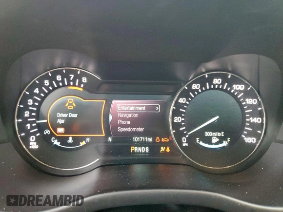 2017 Lincoln MKC Reserve with VIN 5LMCJ3C95HUL71240, listed as a Copart auction lot 60345115 with 101,711 mi miles and Salvage title. Bid and sale history available at DreamBid. Image 9.