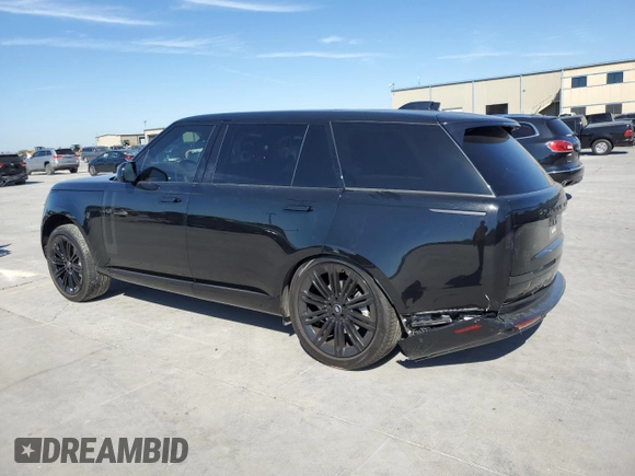 2023 Land Rover Range Rover SE with VIN SALKPBFU2PA017373, listed as a Copart auction lot 79711824 with 22,619 mi miles and Salvage title. Bid and sale history available at DreamBid. Image 2.