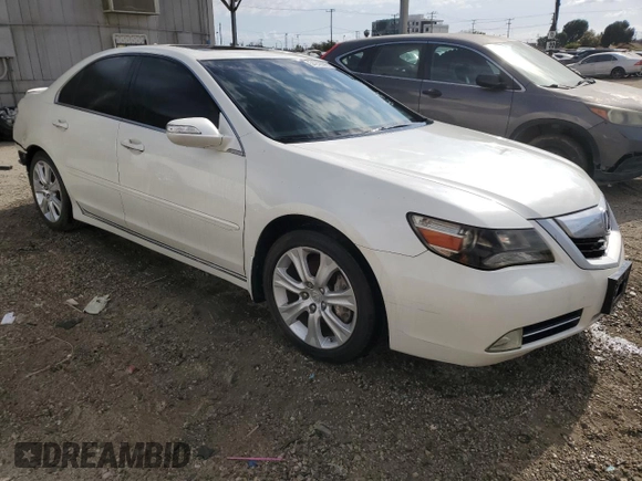 2009 Acura RL Tech Pkg with VIN JH4KB26659C001231, listed as a Copart auction lot 54249085 with 130,144 mi miles and Clean Title. Bid and sale history available at carsss.com. Image 4.