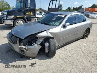 2004 Infiniti G35 w/Leather with VIN JNKCV51F04M716151, listed as a Copart auction lot 72945784 with 199,371 mi miles and Salvage Title. Bid and sale history available at carsss.com. Image 1.