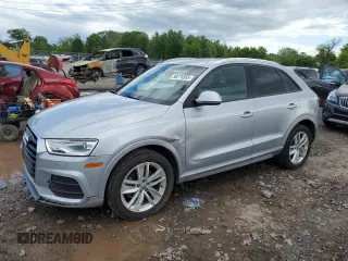 2017 Audi Q3 Premium z VIN WA1BCCFS2HR014929, wystawiony jako Copart lot #58276585 z przebiegiem 109 065 mil mil oraz Tytuł czysty. Historia ofert i sprzedaży dostępna na DreamBid. Obrazek 1.