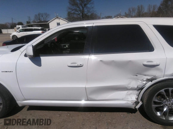 2020 Dodge Durango R/T with VIN 1C4SDHCT6LC119398, listed as a IAAI auction lot 41867696 with 155,101 mi miles and . Bid and sale history available at DreamBid. Image 14.