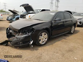 2015 Chevrolet Impala LT с VIN 2G1WB5E30F1114817, выставлен на аукционе Copart как лот 59037375 с пробегом 138 979 миль миль и Списание • Salvage title. История ставок и продаж доступна на DreamBid. Изображение 1.