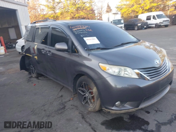 2012 Toyota Sienna XLE with VIN 5TDDK3DC6CS040442, listed as a IAAI auction lot 40899461 with 174,738 mi miles and . Bid and sale history available at DreamBid. Image 1.