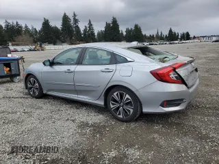 2017 Honda Civic Sedan EX-L with VIN 2HGFC1F77HH658290, listed as a Copart auction lot 47558385 with 97,725 mi miles and Salvage Title. Bid and sale history available at carsss.com. Image 2.