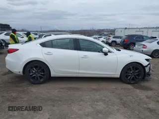 2016 Mazda 6 i Grand Touring with VIN JM1GJ1W54G1485851, listed as a IAAI auction lot 41629410 with 91,327 mi miles. Bid and sale history available at carsss.com. Image 12.