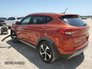 2017 Hyundai Tucson Sport z VIN KM8J33A25HU356909, wystawiony jako Copart lot #52573445 z przebiegiem 164 029 mil mil oraz Szkoda całkowita • Salvage title. Historia ofert i sprzedaży dostępna na DreamBid. Obrazek 2.