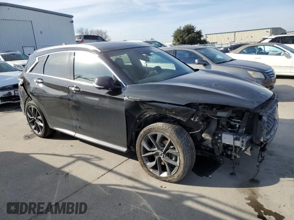 2019 Infiniti QX50 LUXE with VIN 3PCAJ5M10KF123447, listed as a Copart auction lot 39307983 with 63,727 mi miles. Bid and sale history available at carsss.com. Image 4.