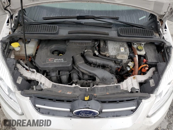 2017 Ford C-Max Energi Titanium with VIN 1FADP5FU0HL107666, listed as a Copart auction lot 68457924 with 103,996 mi miles and Salvage Title. Bid and sale history available at carsss.com. Image 11.