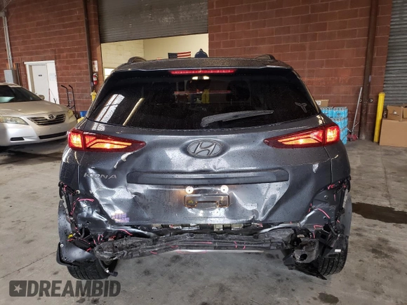 2019 Hyundai Kona SEL with VIN KM8K22AA9KU189972, listed as a Copart auction lot 42610713 with 29,266 mi miles. Bid and sale history available at carsss.com. Image 6.