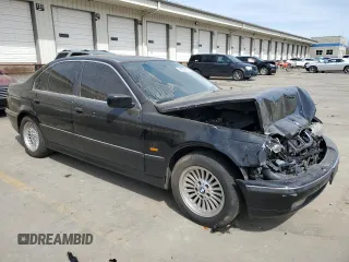 2000 BMW 5 Series 540iA with VIN WBADN6344YGM66003, listed as a Copart auction lot 49919625 with 205,645 mi miles and Salvage Title. Bid and sale history available at carsss.com. Image 4.