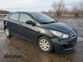 2012 Hyundai Accent GS with VIN KMHCT5AE1CU007415, listed as a Copart auction lot 46952335 with 264,671 mi miles and Clean Title. Bid and sale history available at carsss.com. Image 4.