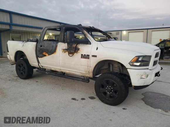 2017 Ram 2500 Big Horn with VIN 3C6UR5DJ4HG776489, listed as a Copart auction lot 47929565 with 0 mi miles and Non Repairable. Bid and sale history available at carsss.com. Image 4.