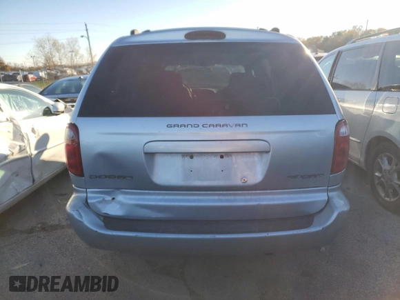 2003 Dodge Caravan Sport with VIN 2D4GP44R03R303142, listed as a Copart auction lot 78234064 with 177,799 mi miles and Salvage Title. Bid and sale history available at carsss.com. Image 6.