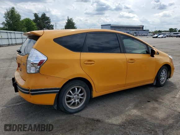 2013 Toyota Prius Two with VIN JTDZN3EU7D3257151, listed as a Copart auction lot 56364445 with 380,553 mi miles and Clean Title. Bid and sale history available at DreamBid. Image 3.