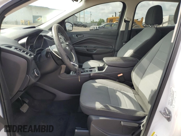 2017 Ford Escape S with VIN 1FMCU0F79HUB74185, listed as a Copart auction lot 63123095 with 155,520 mi miles and Clean title. Bid and sale history available at DreamBid. Image 7.