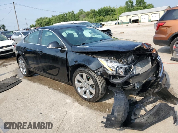 2016 Buick Regal Premium II with VIN 2G4GT5GX0G9193803, listed as a Copart auction lot 60641235 with 69,500 mi miles and Salvage title. Bid and sale history available at DreamBid. Image 4.