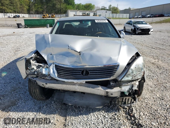 2001 Lexus LS 430 with VIN JTHBN30F810046417, listed as a Copart auction lot 52645575 with 213,865 mi miles and Salvage Title. Bid and sale history available at carsss.com. Image 5.