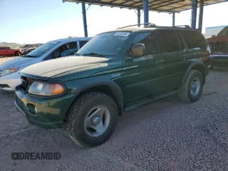 2000 Mitsubishi Montero Sport LS with VIN JA4MT31H0YP015030, listed as a Copart auction lot 83232584 with 75,294 mi miles and Salvage Title. Bid and sale history available at carsss.com. Image 1.