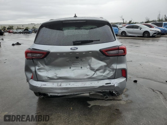 2024 Ford Escape ST-Line with VIN 1FMCU0MZXRUB50046, listed as a Copart auction lot 47751805 with 97 mi miles and Non Repairable. Bid and sale history available at DreamBid. Image 6.