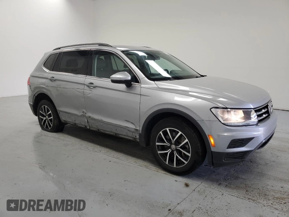 2021 Volkswagen Tiguan SE with VIN 3VV3B7AX9MM078843, listed as a Copart auction lot 53718875 with 112,181 mi miles and Clean Title. Bid and sale history available at DreamBid. Image 4.