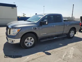 2017 Nissan Titan SV с VIN 1N6AA1C58HN554283, выставлен на аукционе Copart как лот 70522474 с пробегом 59 794 миль миль и Списание • Salvage title. История ставок и продаж доступна на DreamBid. Изображение 1.