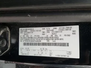 2017 Ford F-150 XL with VIN 1FTEW1EG6HFA45226, listed as a Copart auction lot 53500875 with Not provided miles and Salvage title. Bid and sale history available at DreamBid. Image 12.