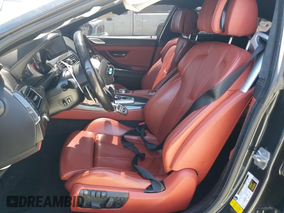 2016 BMW M6 with VIN WBS6E9C5XGG437084, listed as a Copart auction lot 53632315 with 108,151 mi miles and Salvage title. Bid and sale history available at DreamBid. Image 7.