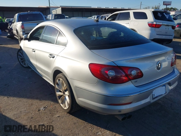2010 Volkswagen CC with VIN WVWEU7AN9AE555109, listed as a IAAI auction lot 41265775 with 193,929 mi miles and . Bid and sale history available at DreamBid. Image 3.