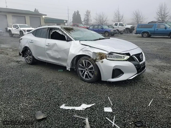 2020 Nissan Maxima SL with VIN 1N4AA6DV0LC372537, listed as a Copart auction lot 87853225 with 94,048 mi miles and Salvage Title. Bid and sale history available at carsss.com. Image 10.